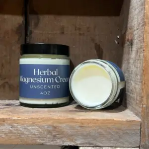Hillside Apothecary Magnesium Herbal Cream 4 oz.